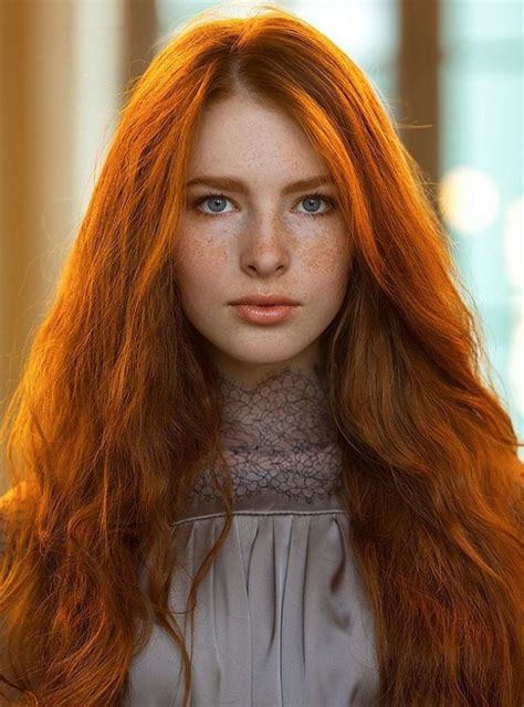 beautiful redhead women